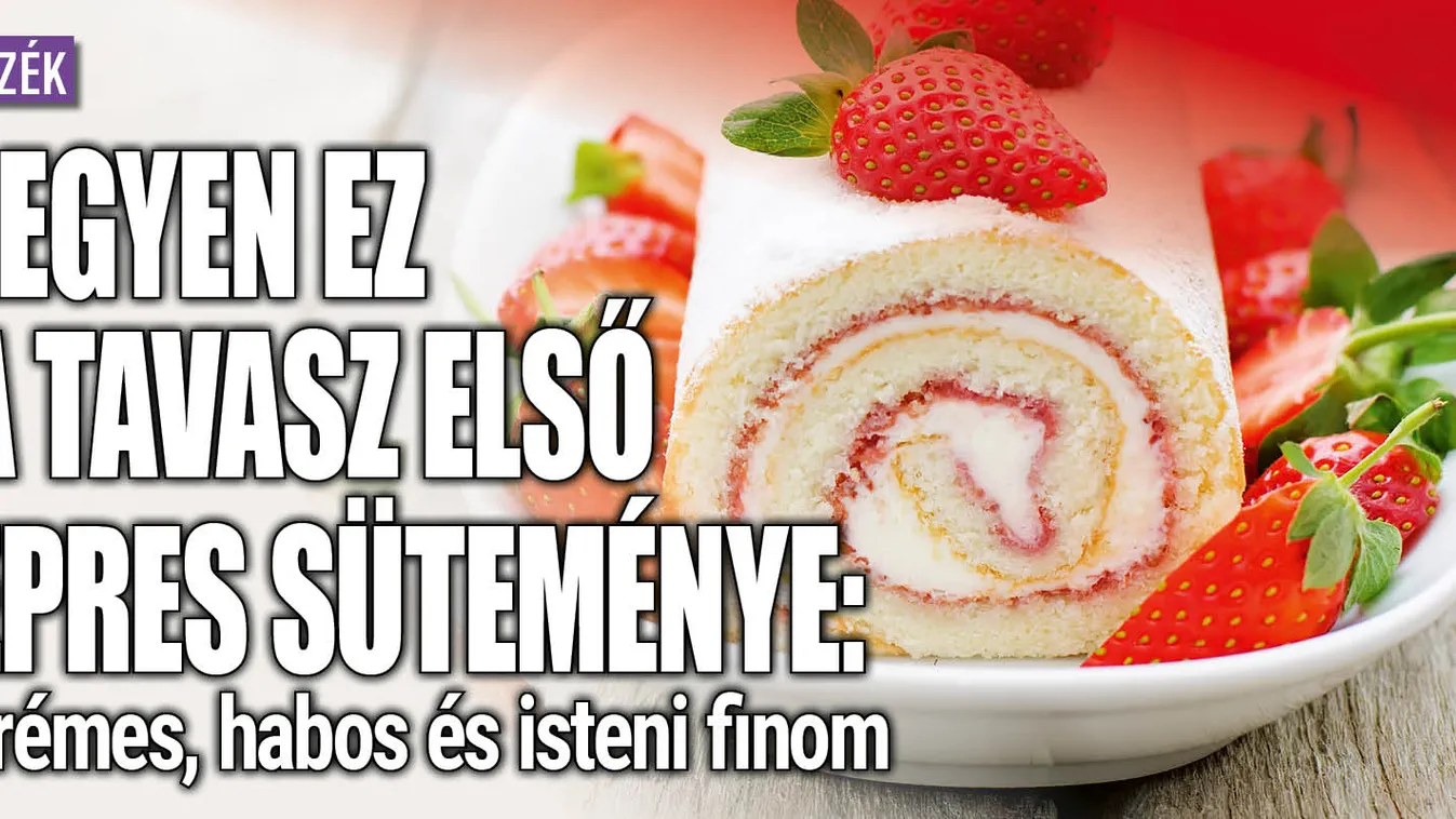 Legyen ez a tavasz első epres süteménye: krémes és finom