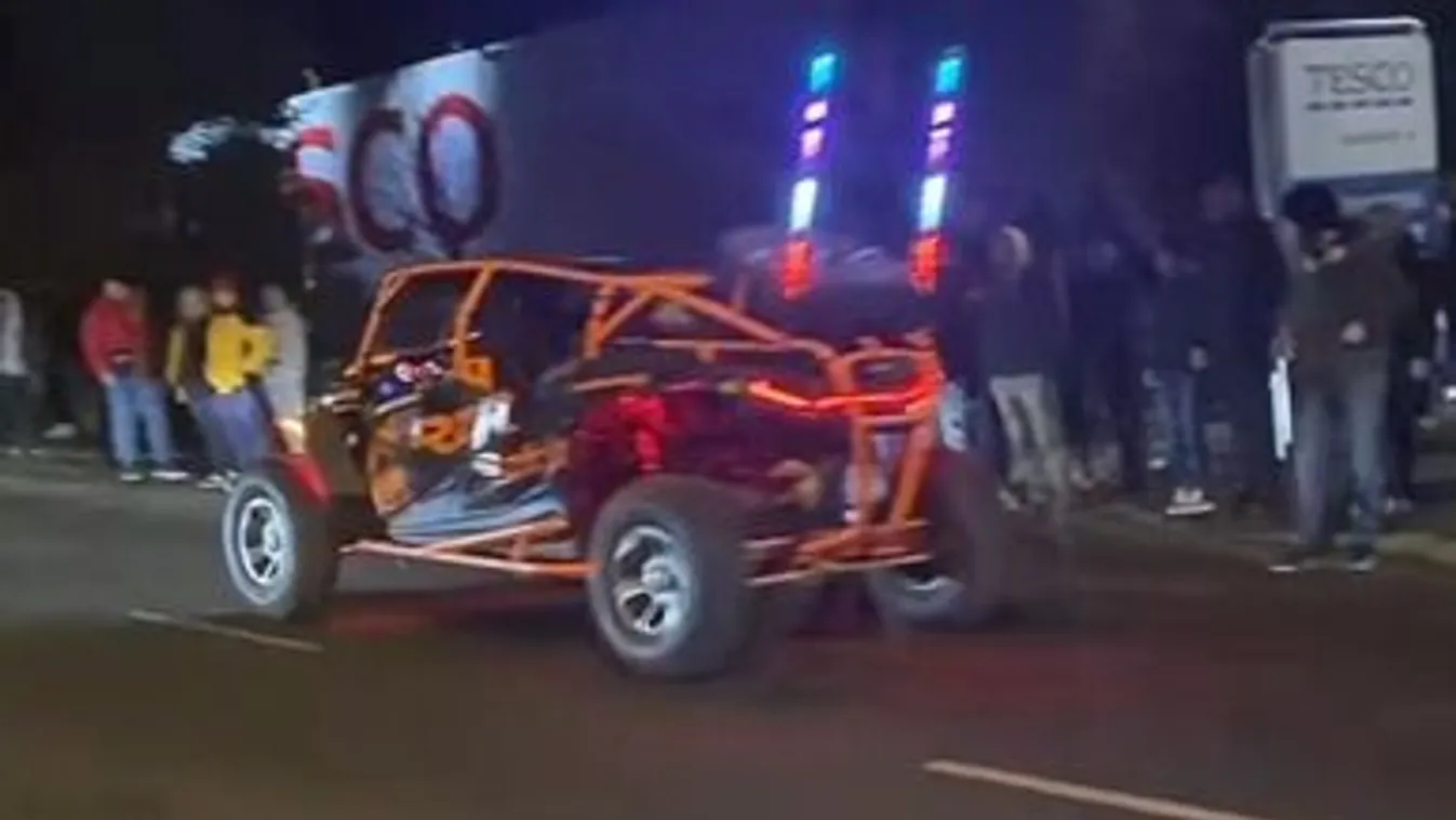 Íme a gödöllői illegális gyorsulási verseny következménye