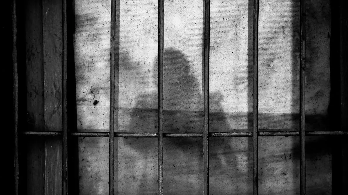 börtön, rács, zárka