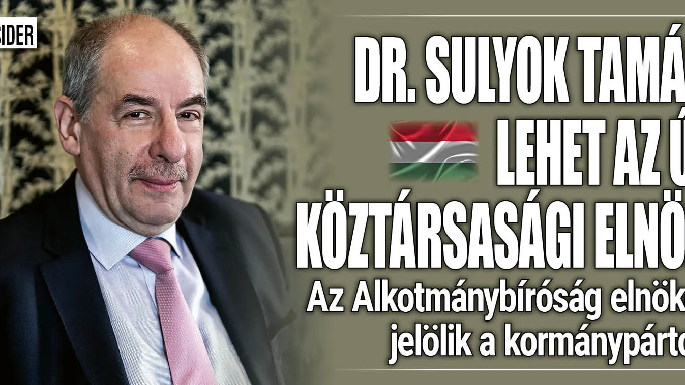 Itt az új köztársasági elnök-jelölt!