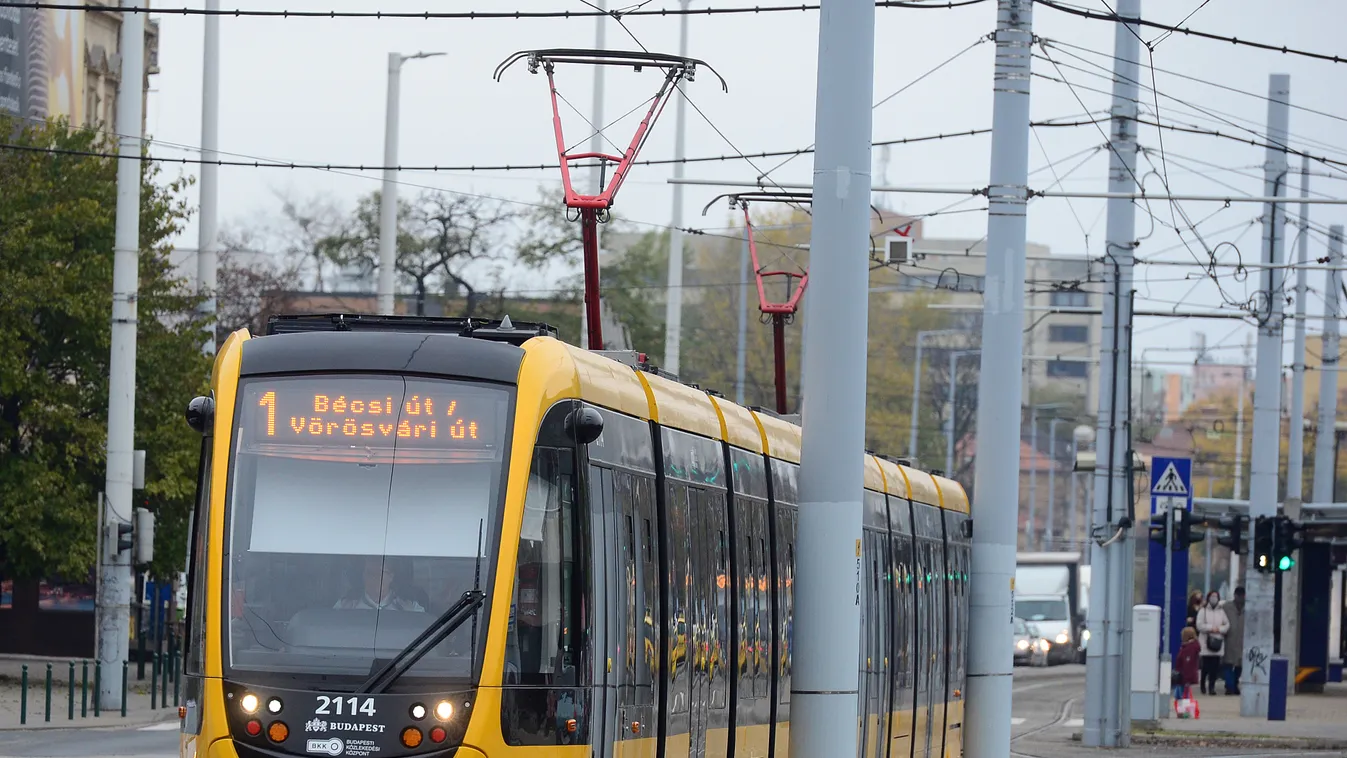 Elesett a főváros: nem jár az 1-es villamos