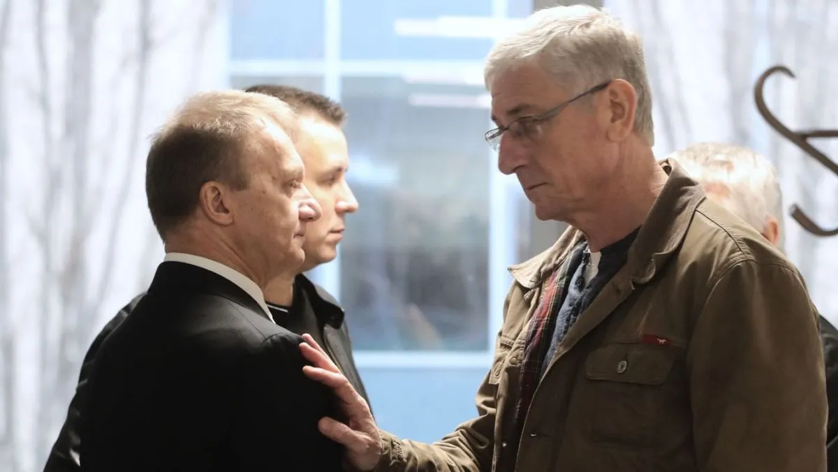 Varju Zoltán és Gyurcsány Ferenc. Fotó: Havran Zoltán