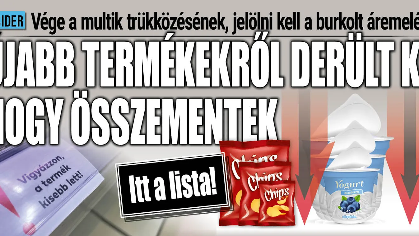 Itt a lista! Újabb termékek mentek össze a boltok polcain
