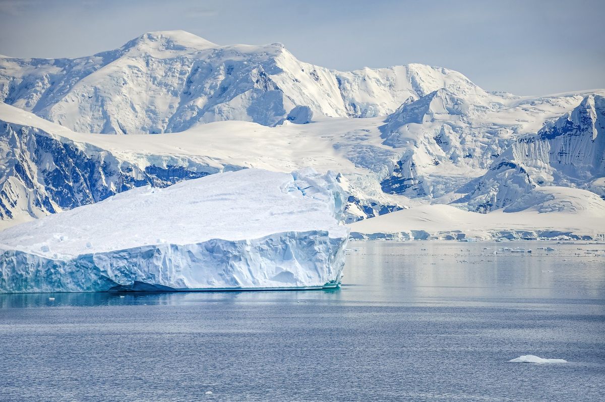 Antarktisz jég jégtábla