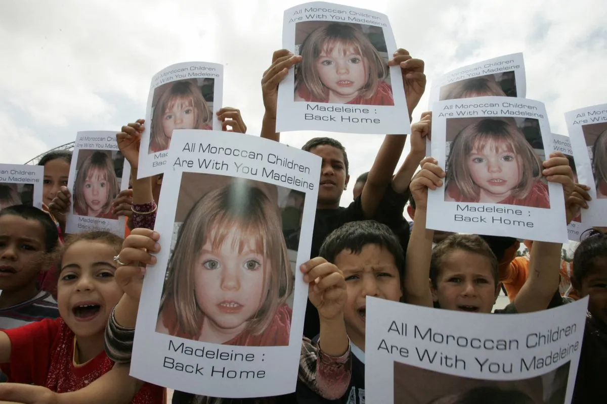 Maddie McCann, Madeleine McCann AFP