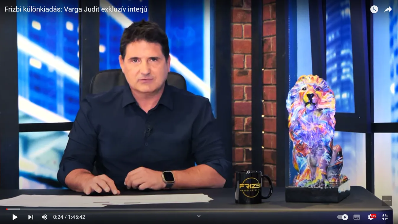 Már több mint 380 ezren látták a Varga Judit-interjút