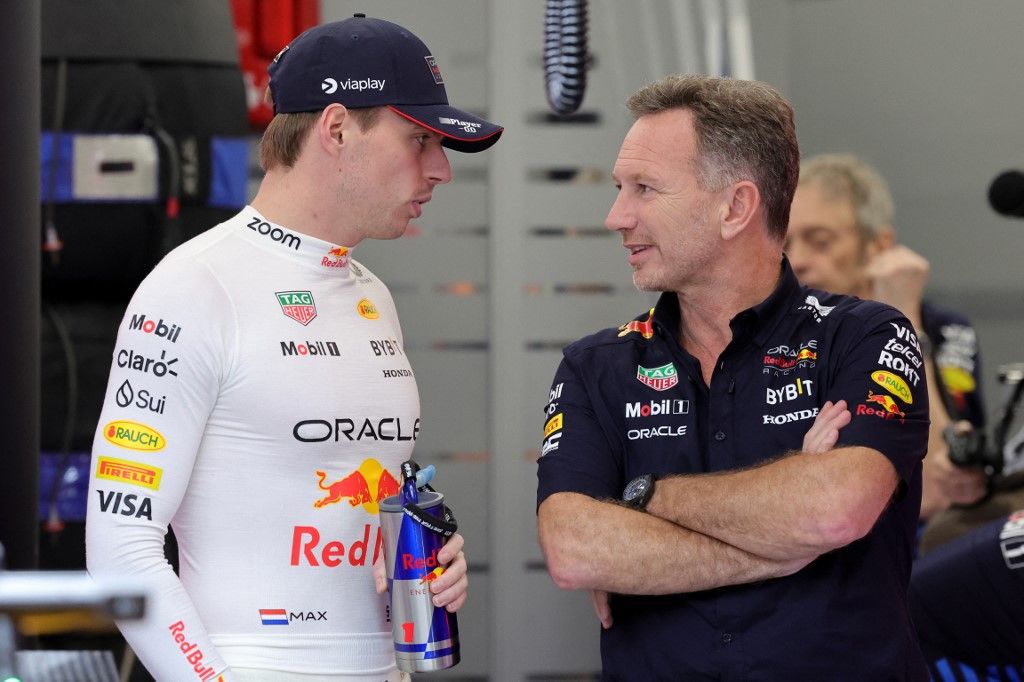 Ha Horner (jobbra) marad, Verstappen megy a Red Bulltól?