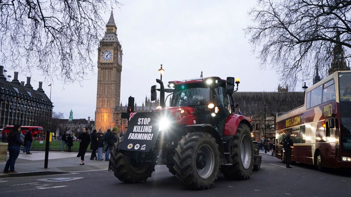 Már Londonban is tüntetnek a gazdák