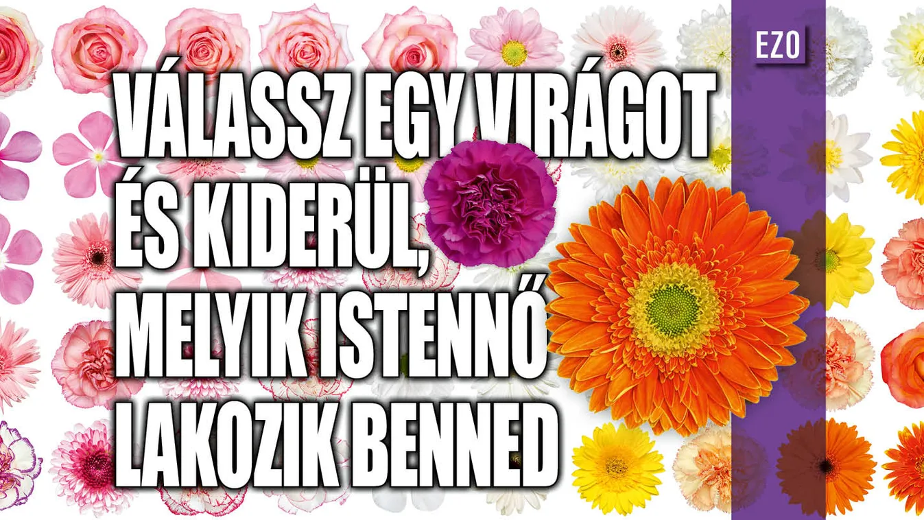 Válassz egy virágot, kiderül, milyen istennő lakik benned