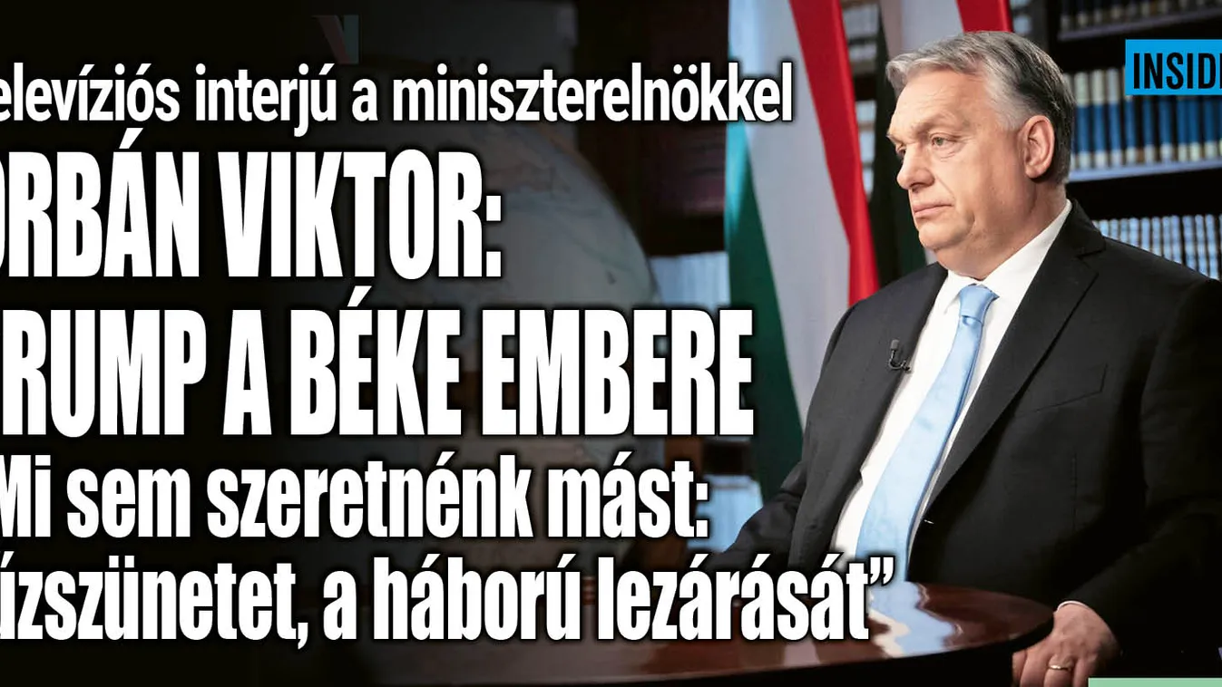 Orbán Viktor: Donald Trump a béke elnöke, közösek a céljaink