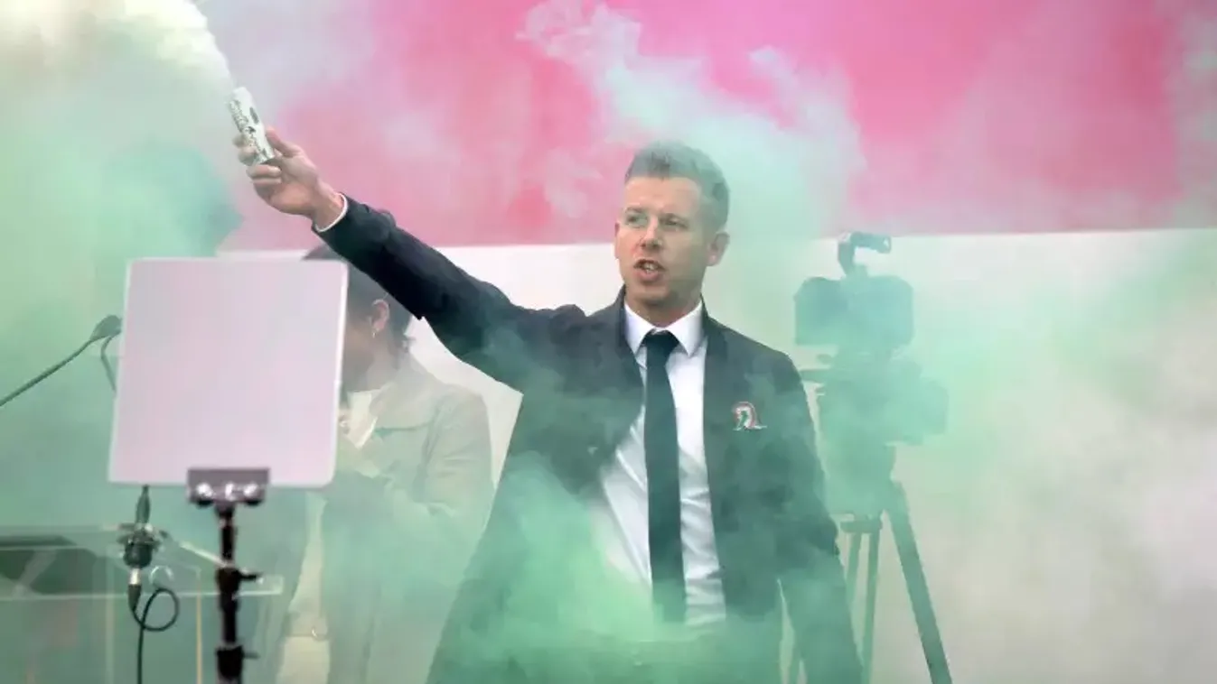 Magyar Péter  a feleségével "agresszív, megfélemlítő" volt