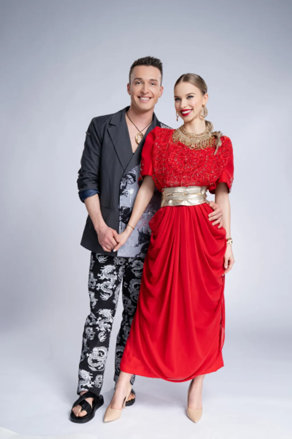 Zsigmond Angéla, tartalomgyártó és párja, Mészáros Bende