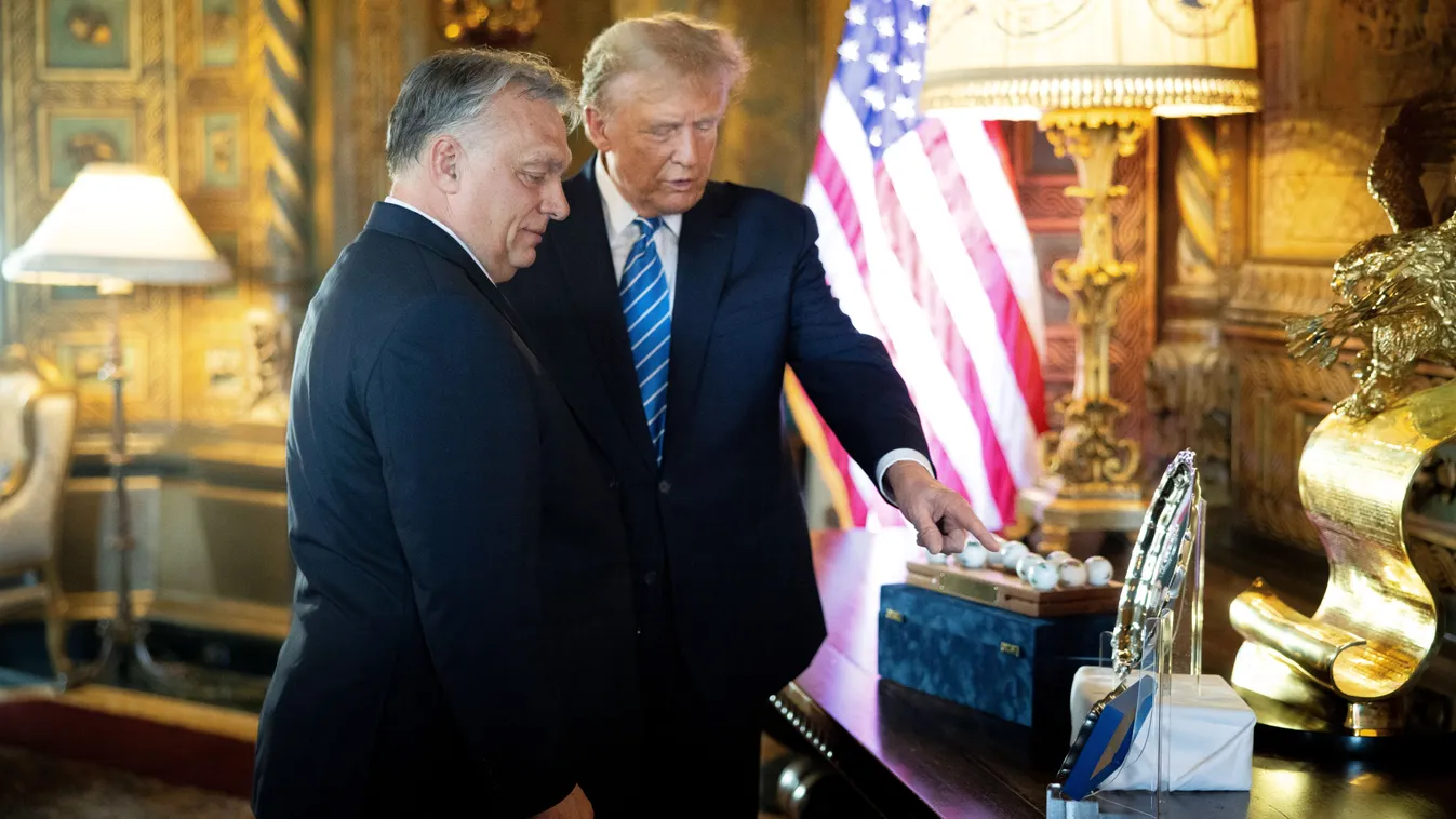Friss videó a harmadik Orbán-Trump találkozóról