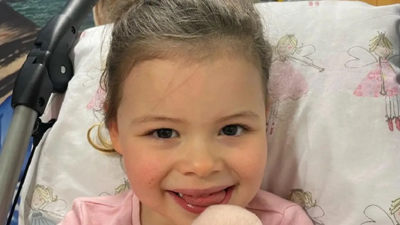 Két év alatt gyógyult meg a 3 éves Sophia