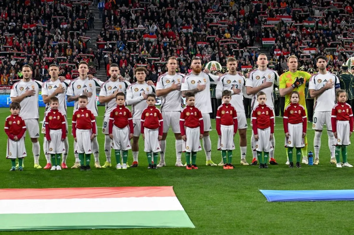 A magyar válogatott kezdőcsapata Koszovó ellen