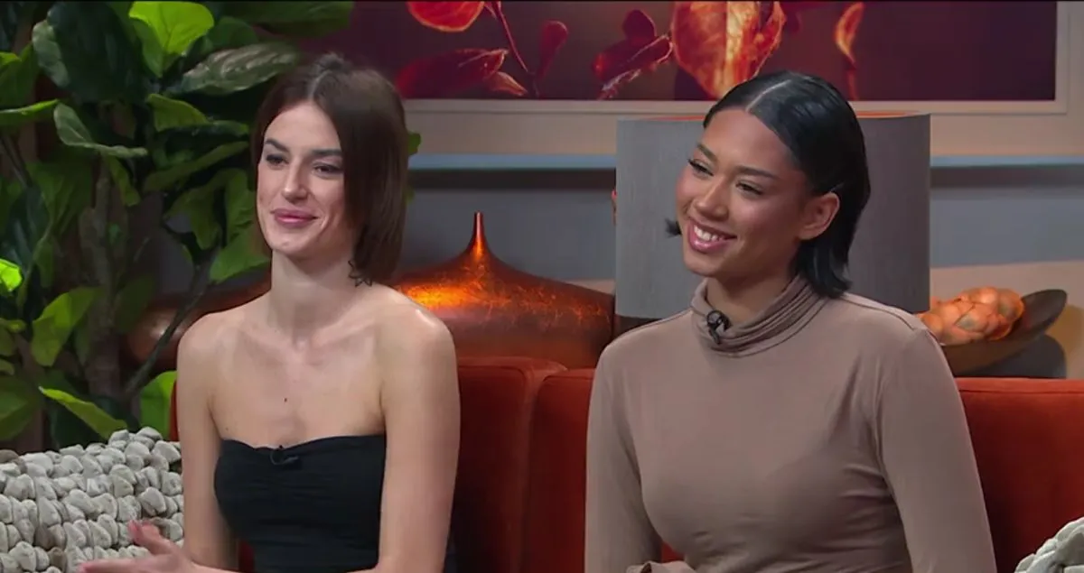 Baranyi Panna és Koyaté Hawa a Mokkában.