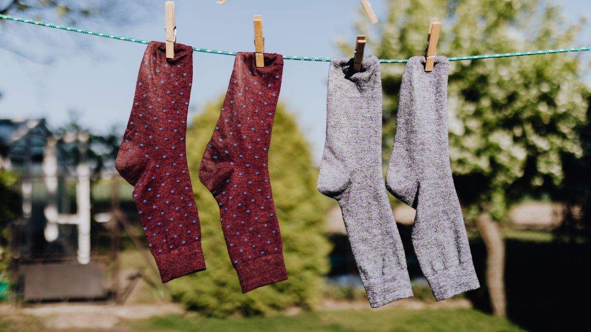 zokni, mosás, teregetés Pexels