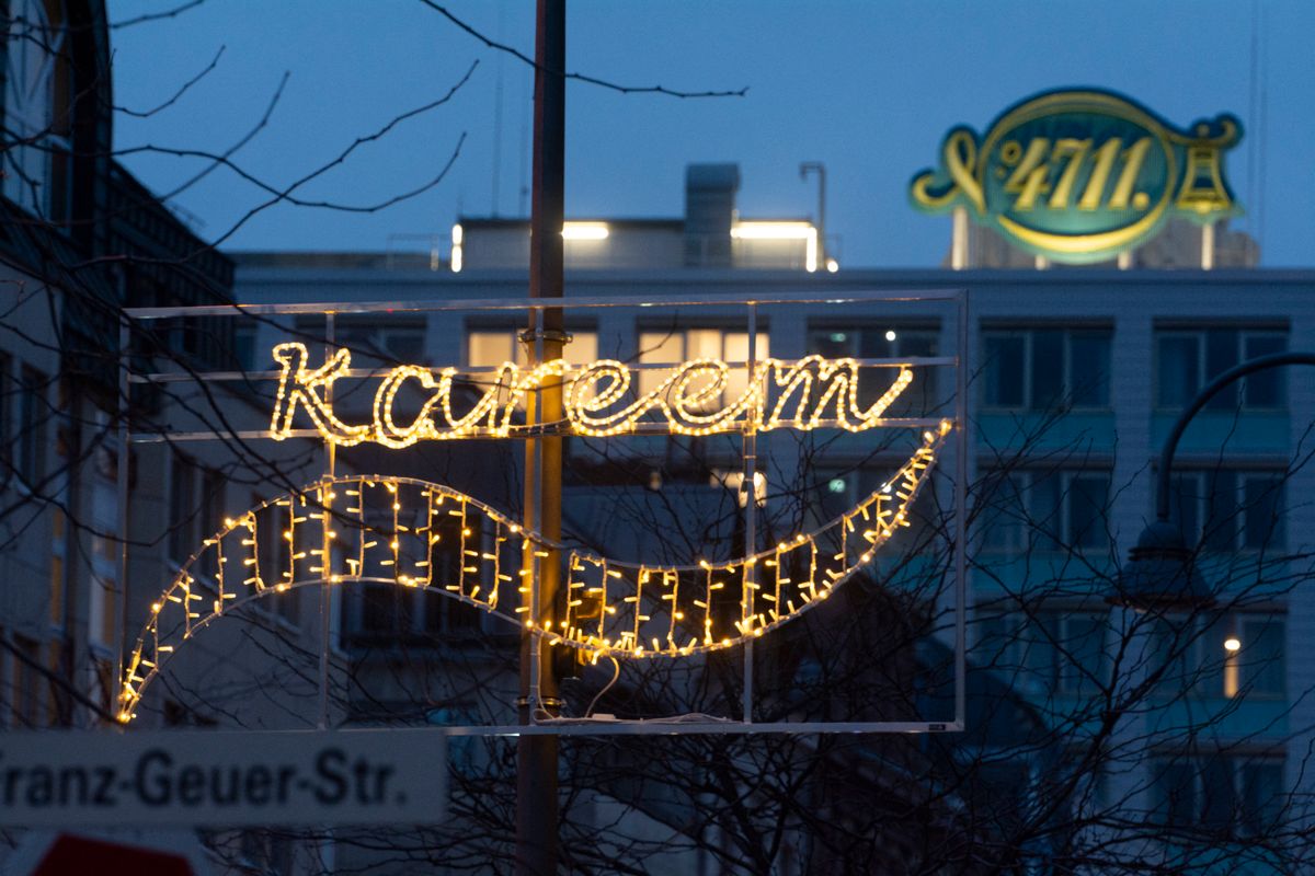 Street Ramadan Lights In Cologne