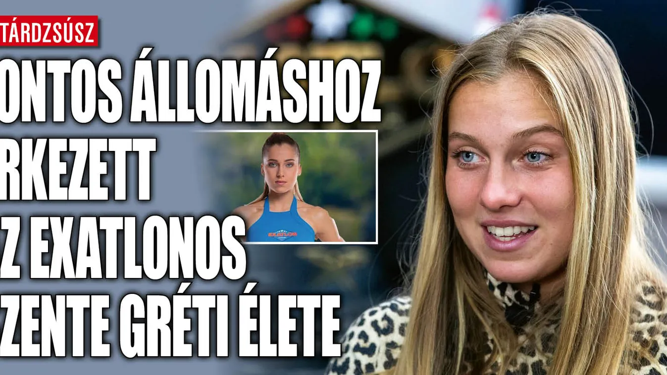 Fantasztikus örömhírt jelentett be az Exatlon sztárja