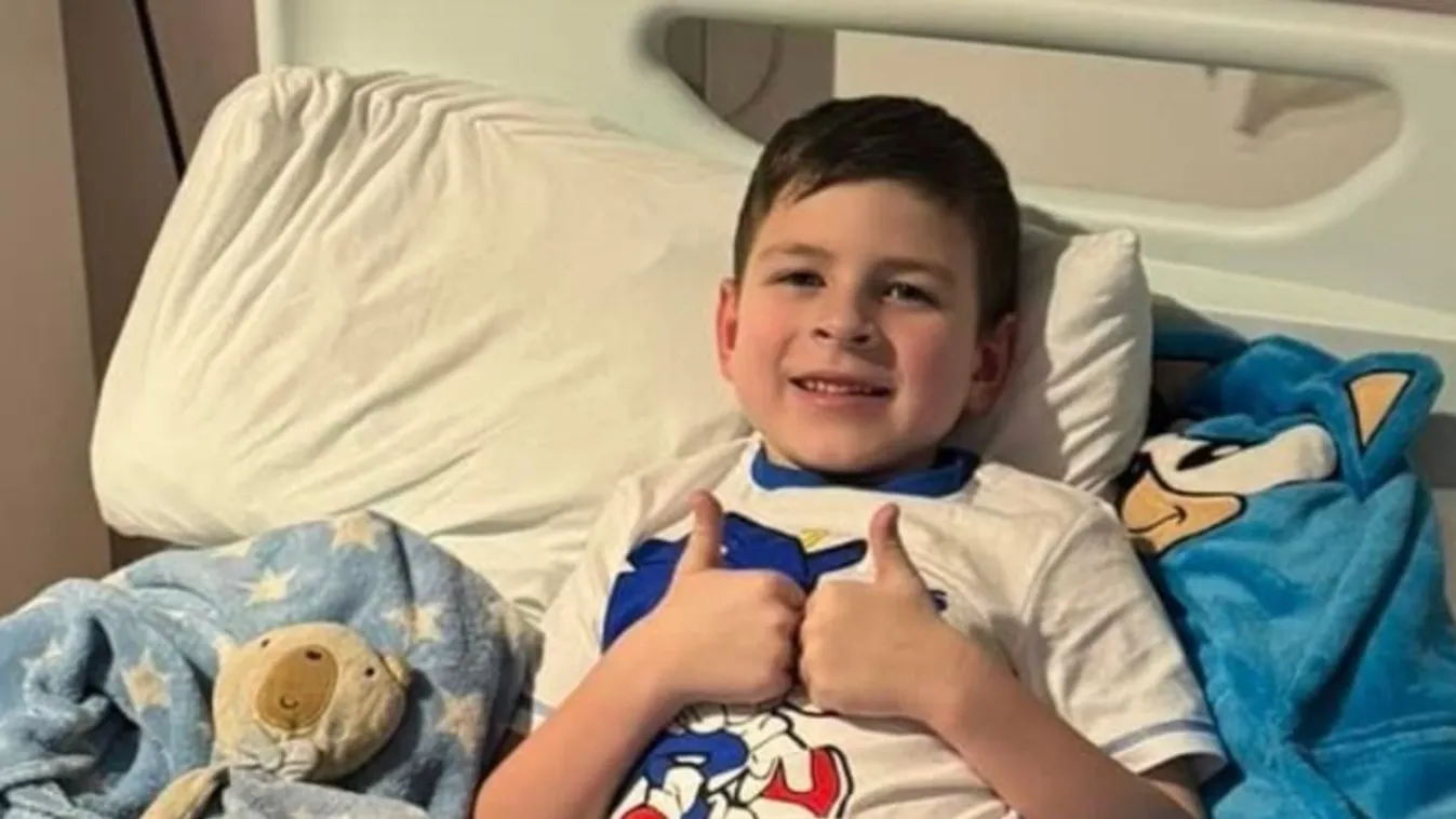 Agydaganattal diagnosztizálták a hétéves kisfiút