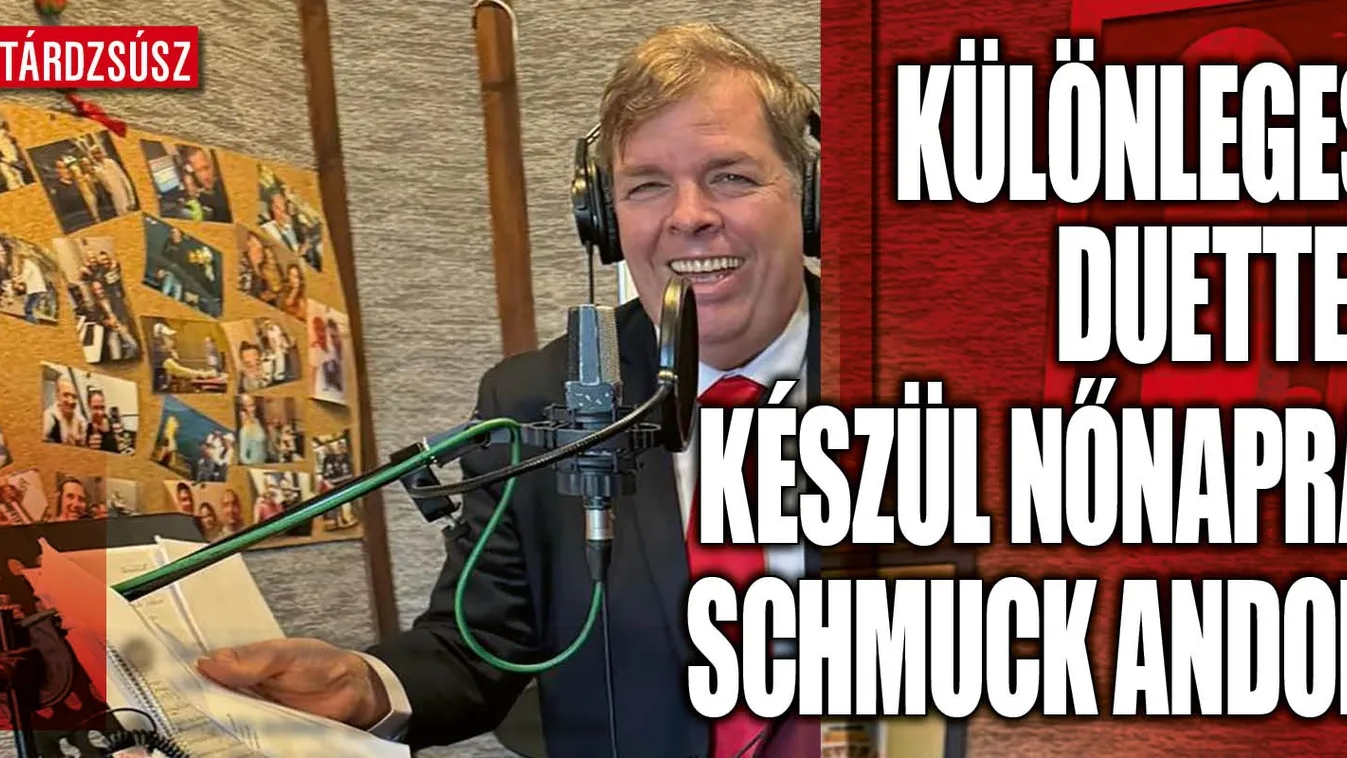 Nem hiszed el, ki lett Schmuck Andor új partnere - Fotó