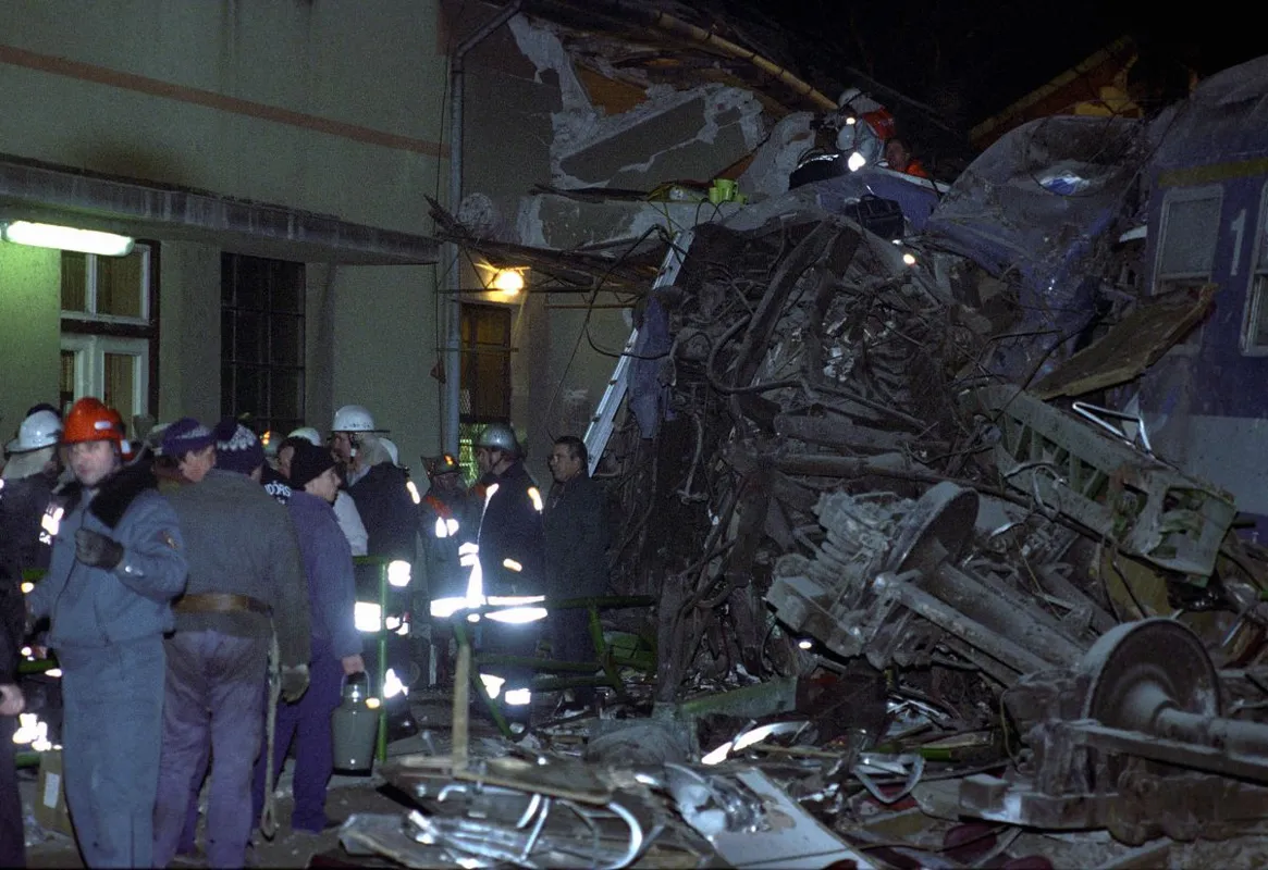 vonatbaleset, Szajol