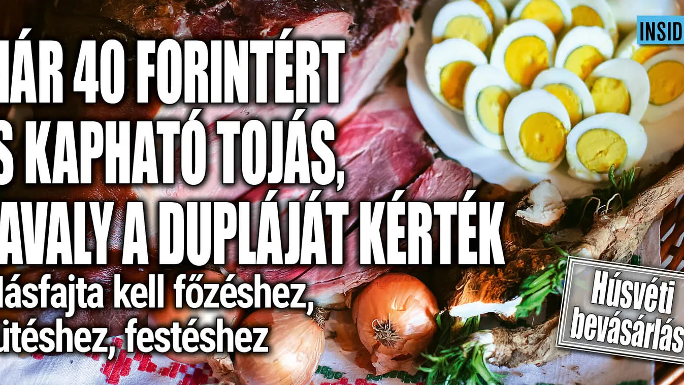 Ennyit csökkent a tojás ára a tavalyihoz képest