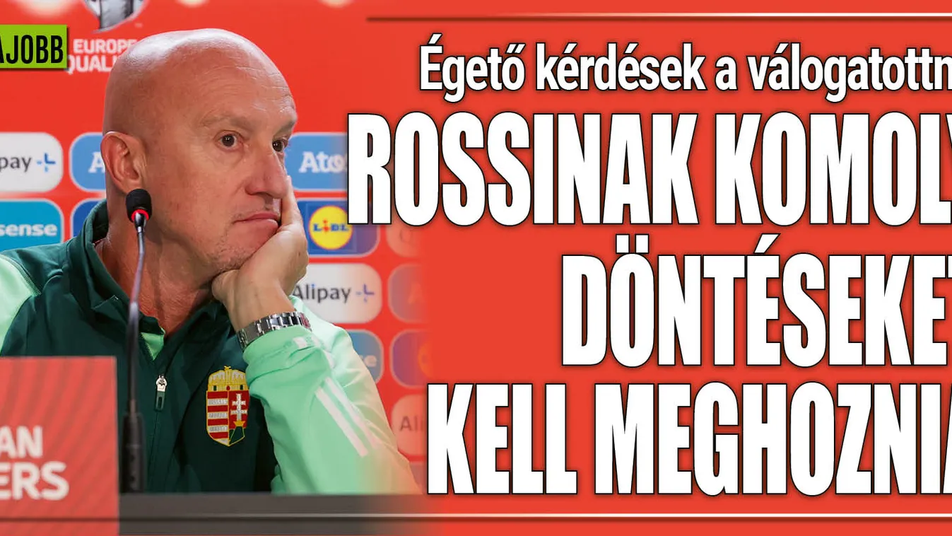 Bajban van Marco Rossi, súlyos döntéseket kell meghoznia