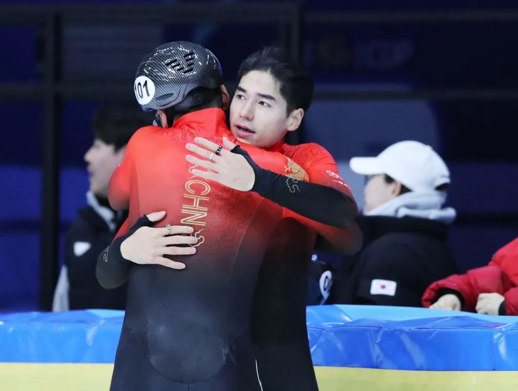 (SP)SOUTH KOREA-SEOUL-ISU WORLD CUP SHORT TRACK SPEED SKATING-MEN'S 500M