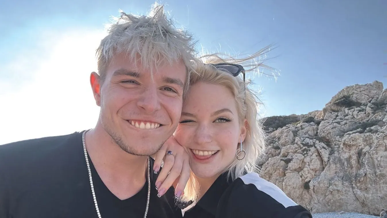 Csinos szőke lányt csókolt meg kamerák előtt Hadas Alfréd