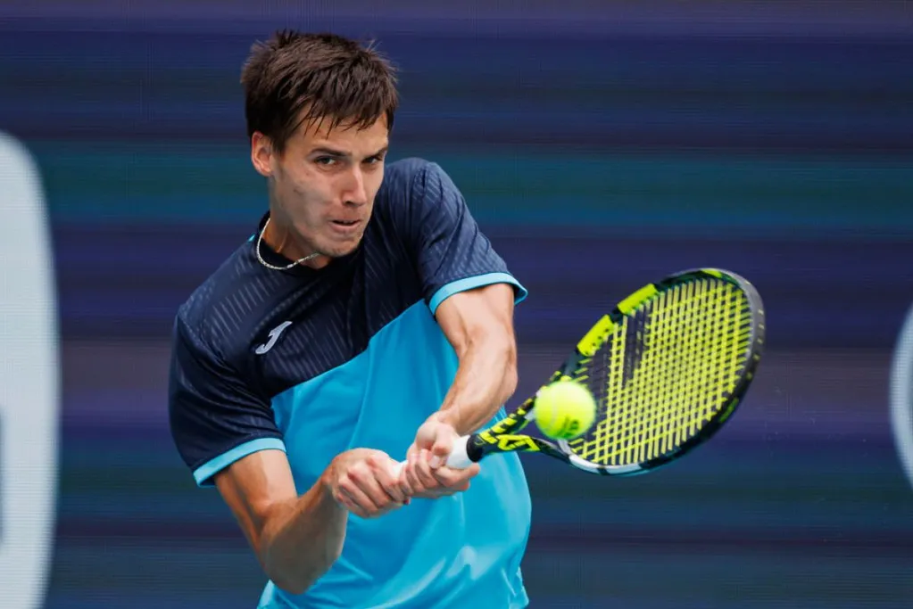 Marozsán Fábián a miami tenisztornán, Zverev ellen