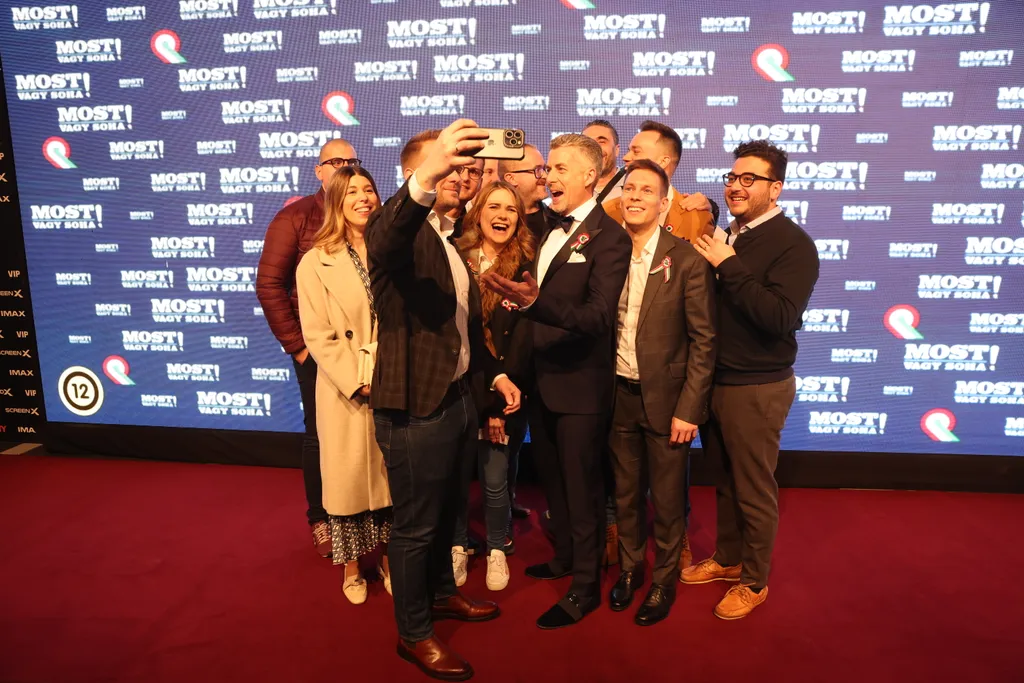 MOST VAGY SOHA! c. magyar filmprodukció díszbemutatója