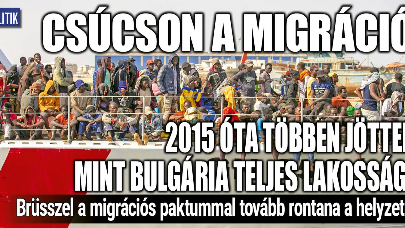 Több migráns érkezett, mint Bulgária teljes lakossága