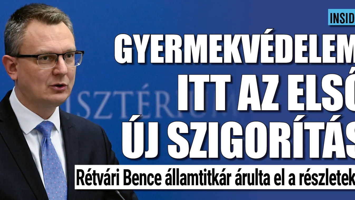 Rétvári Bence bejelentette az első szigorítást