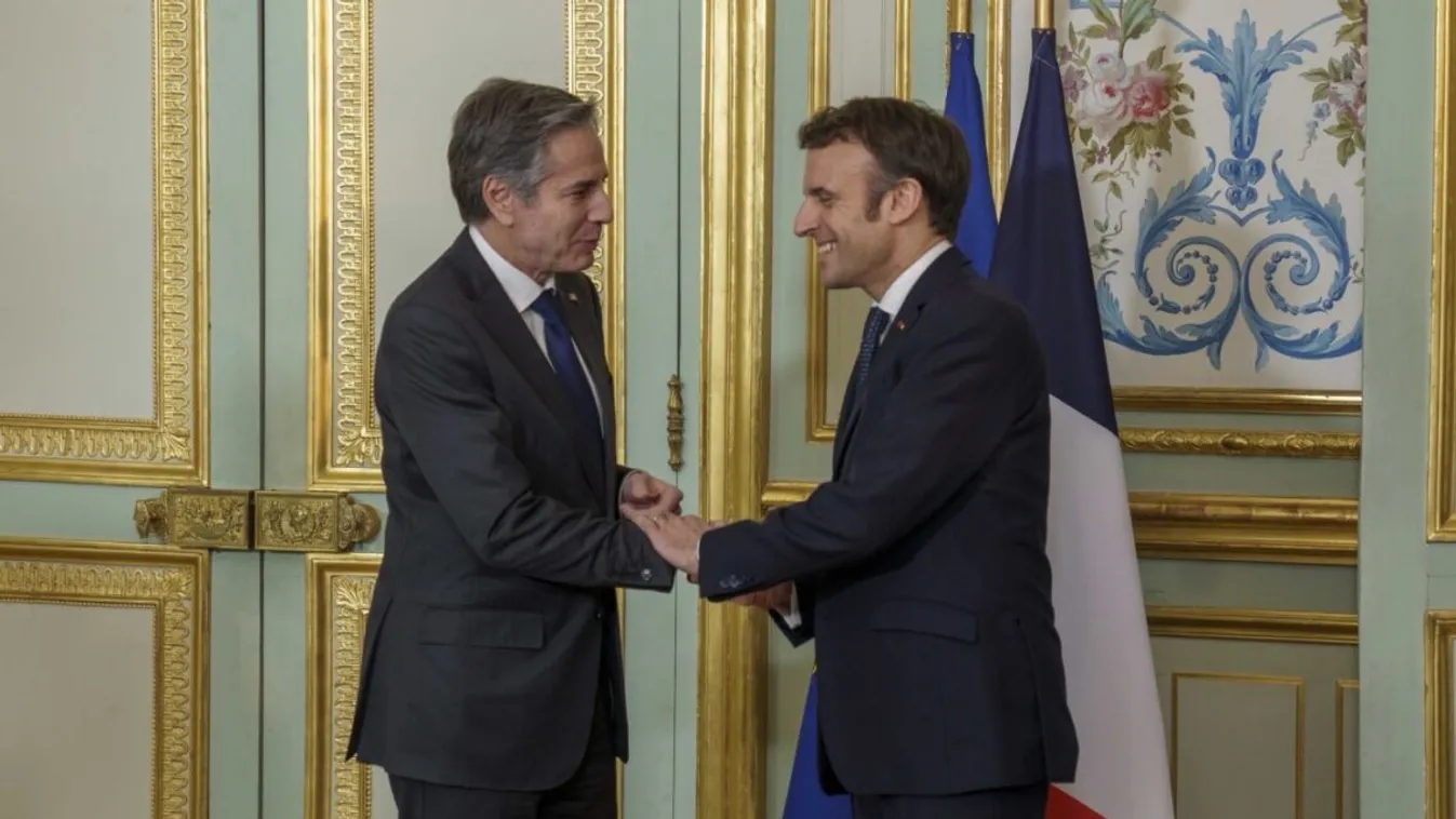 Az ukránokról tárgyalt Párizsban az amerikai külügyminiszter