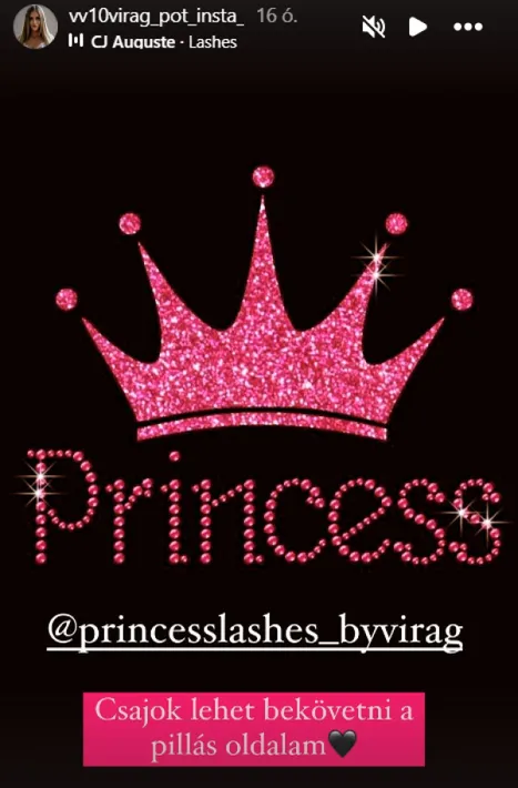 VV Virág bejelentése