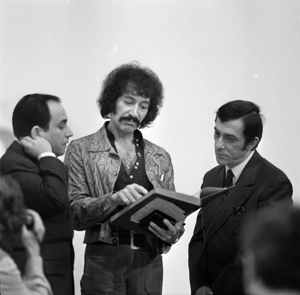 Antal Imre, Vitray Tamás, Peter Wyngarde, 1972, Tv szilveszteri