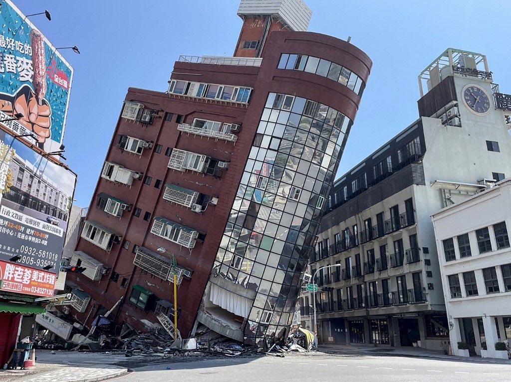 Tajvan, földrengés