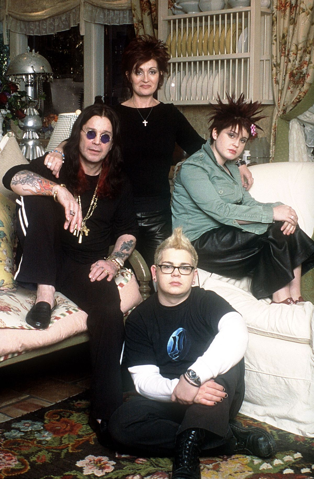 Ozzy Osbourne, Sharon Osbourne, Kelly Osbourne és Jack osbourne
