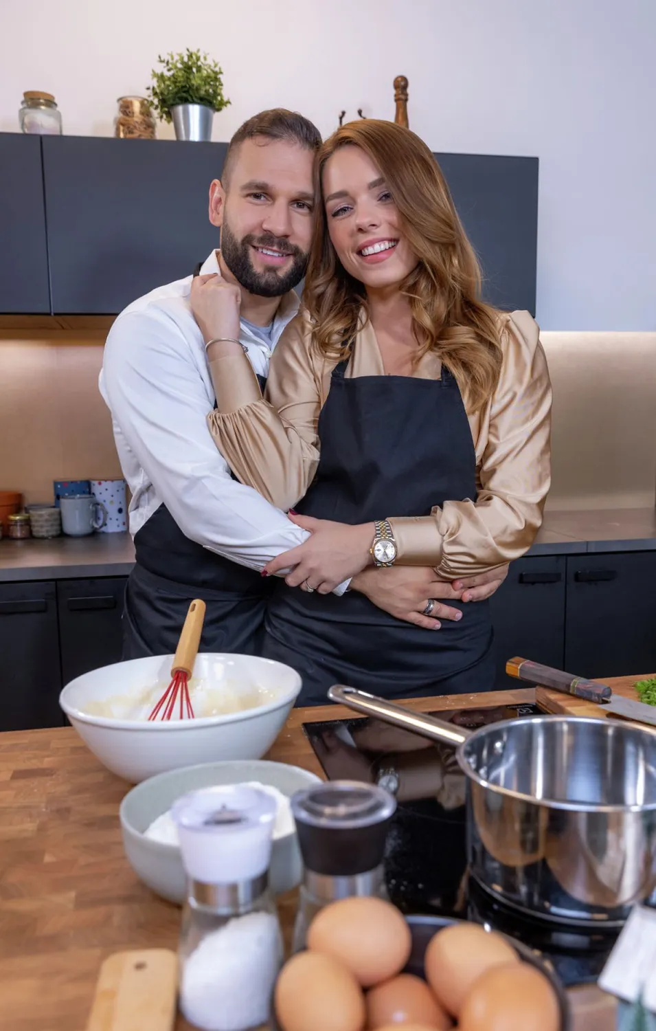 Rácz Jenő és felesége, Rácz-Gyuricza Dóra