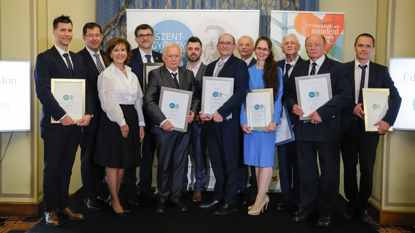 10 orvossal bővültek a Szent-Györgyi Albert Orvosi Díjasok