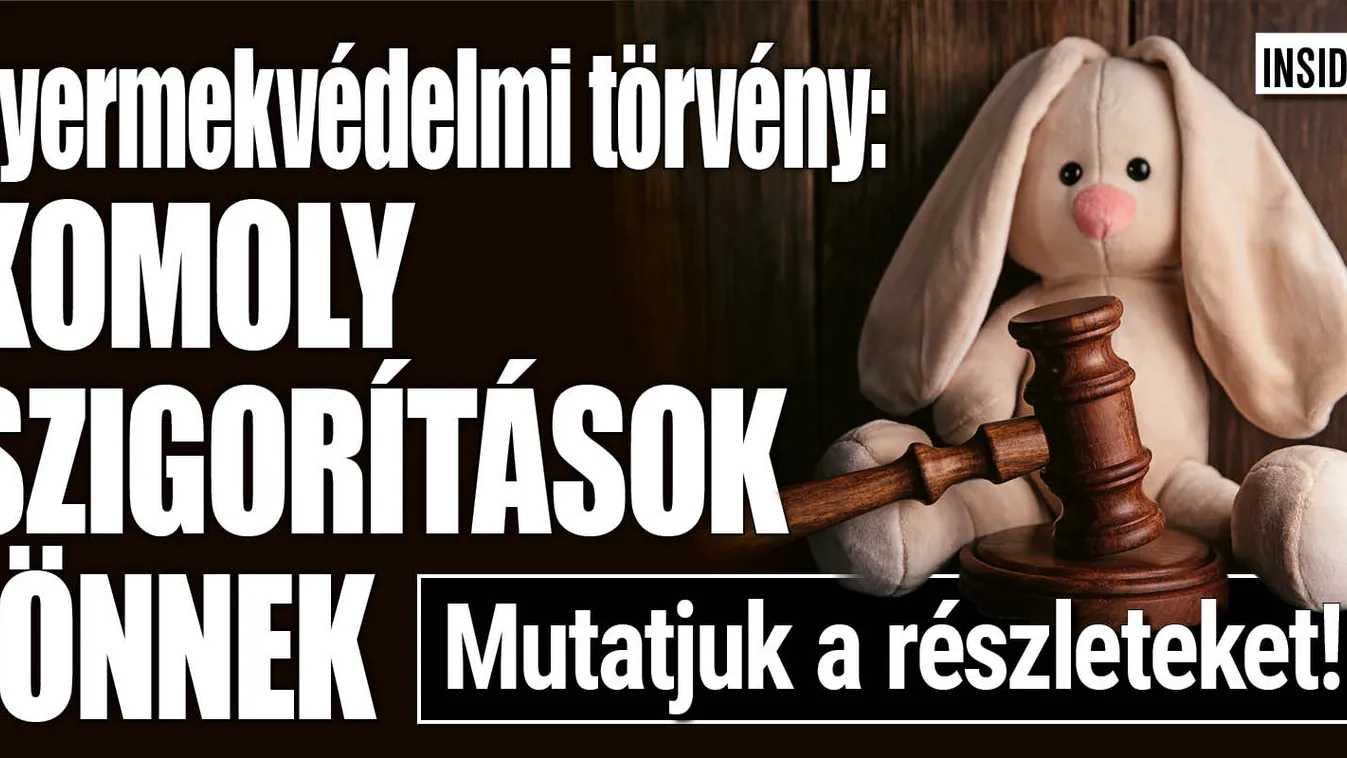 Mutatjuk a gyermekvédelmi törvénycsomag pontjait