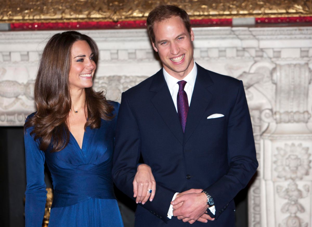 Prince William And Kate Middleton Announce Engagement