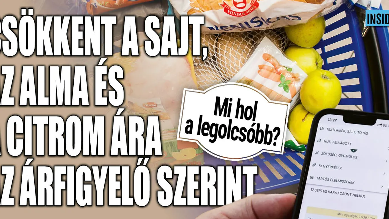 Árfigyelő: ezeknek az élelmiszereknek csökkent az ára