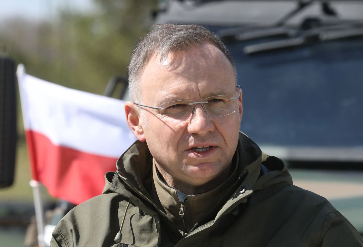 Andrzej Duda lengyel elnök AFP
