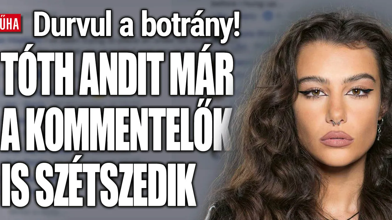 Tóth Andi kiakasztotta a rajongóit