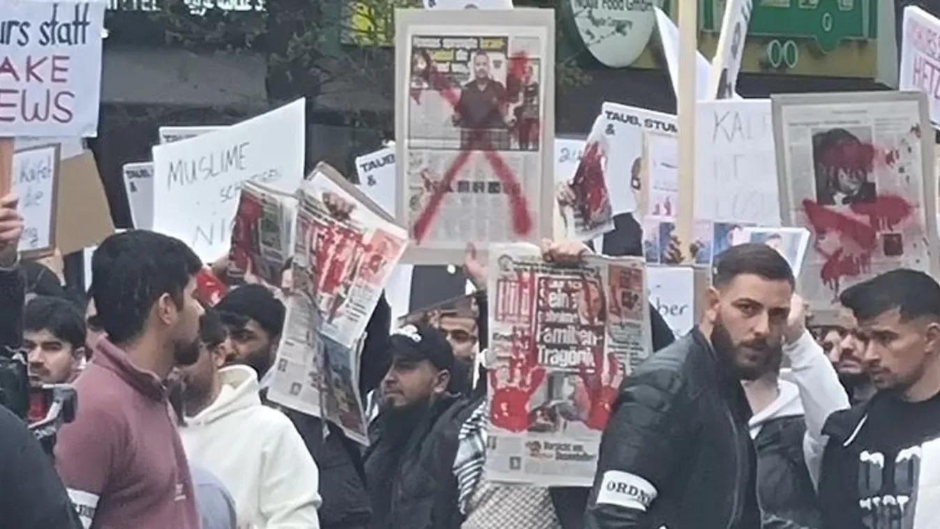 A kalifátus a megoldás, harsogták a tüntetők Németországban