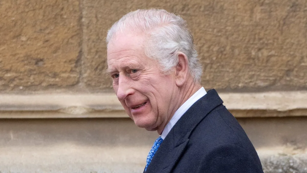 Members of The Royal Family at Windsor Castle on Easter Sunday