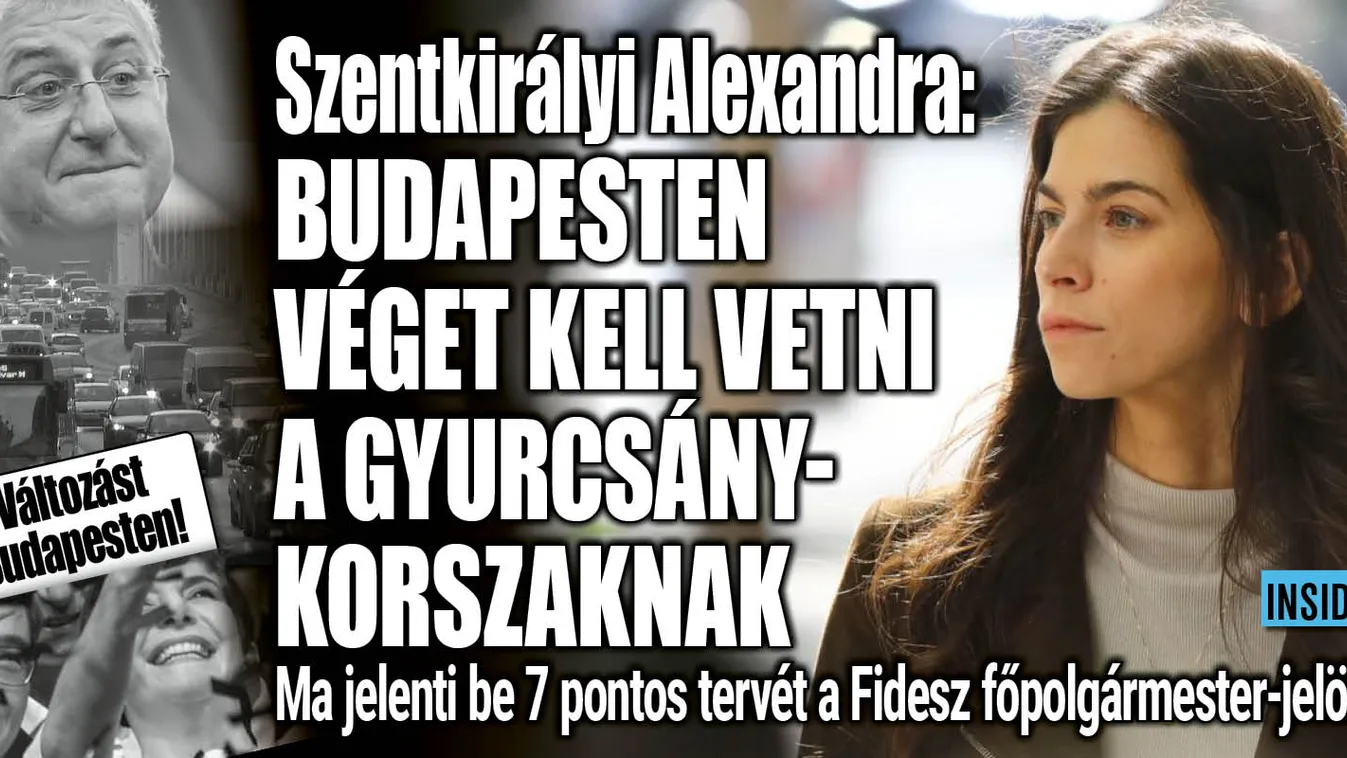 Fontos bejelentést tesz ma Szentkirályi Alexandra