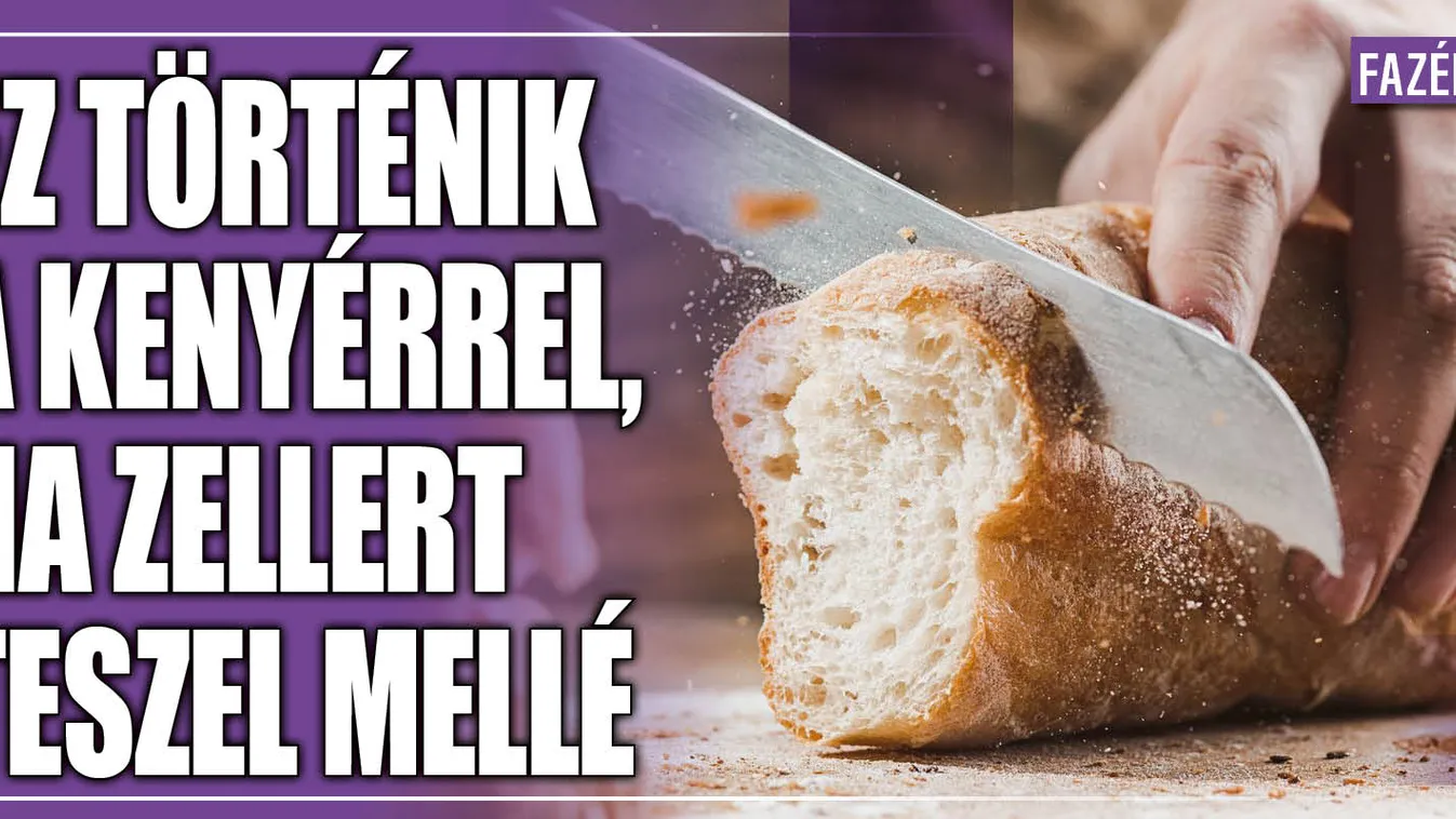 Ez történik a kenyérrel, ha zellert teszel mellé
